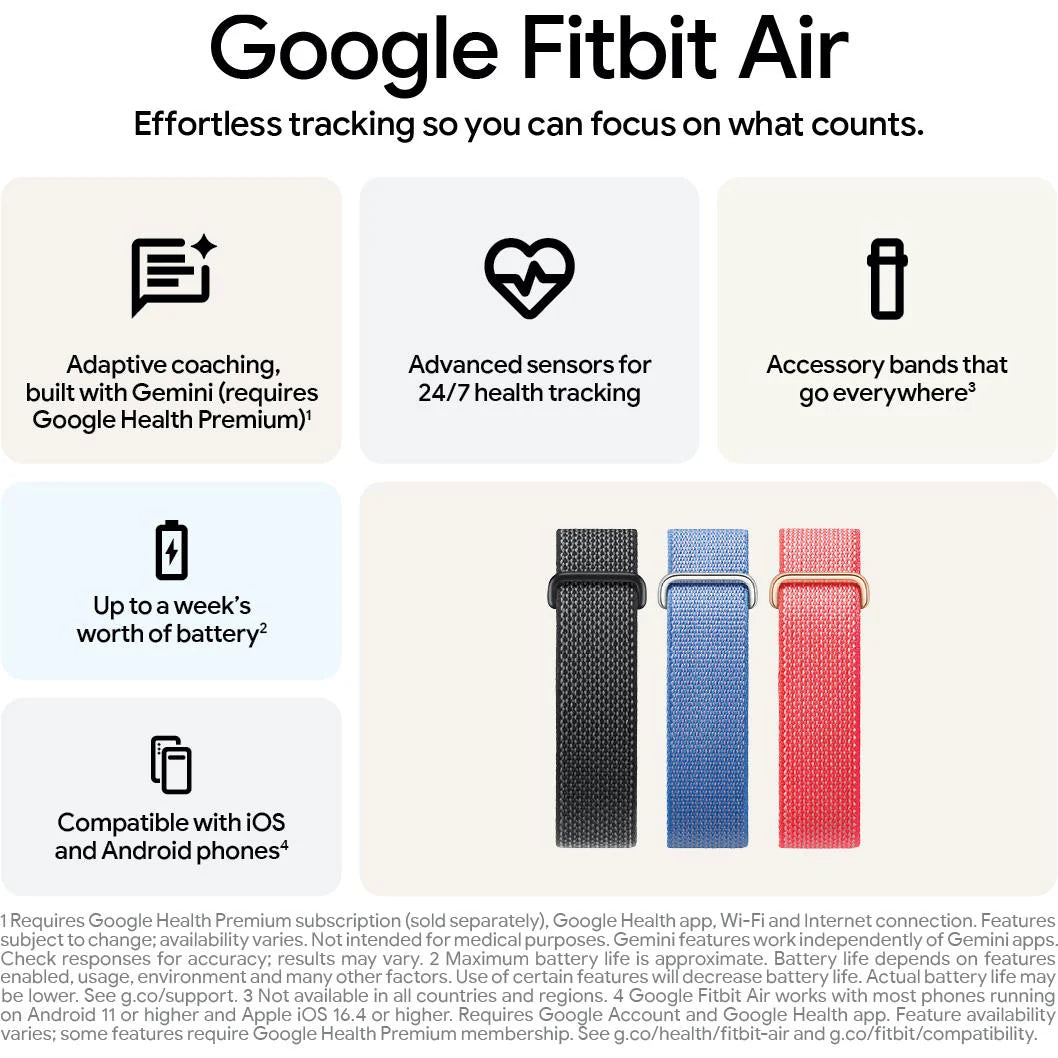 Google Fitbit Air (Lavender)