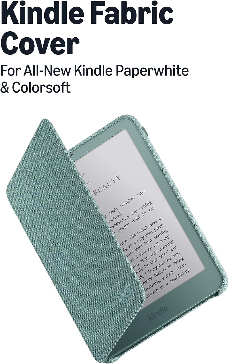 Amazon Kindle Paperwhite and Kindle Colorsoft Cover - Knit Fabric (2026)