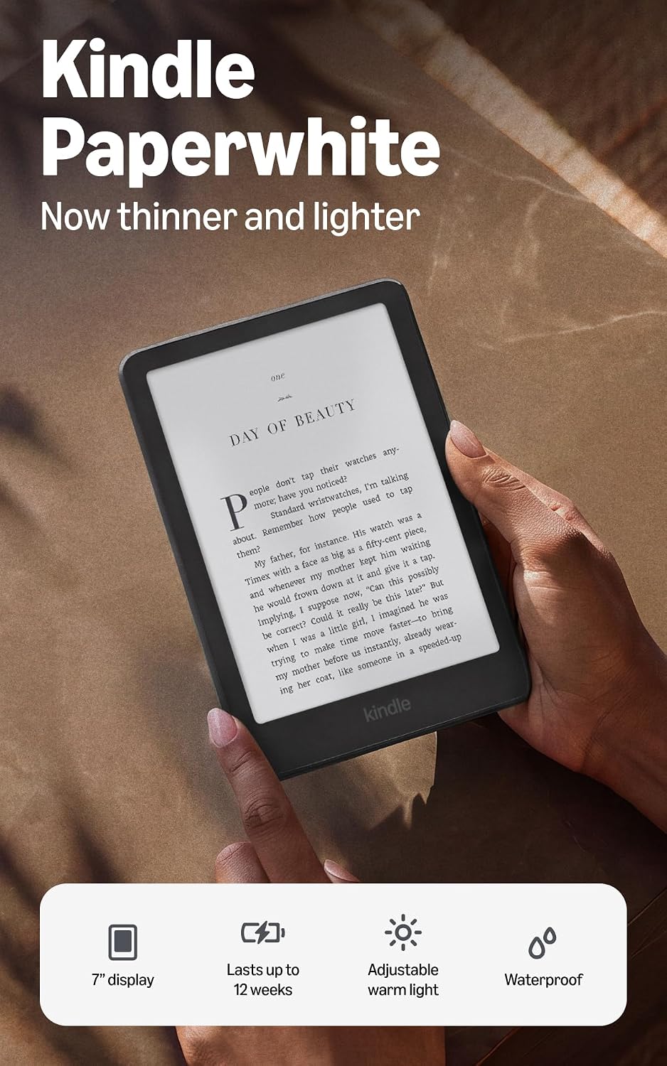 Amazon Kindle Paperwhite Signature Edition 32GB (newest model 2026)
