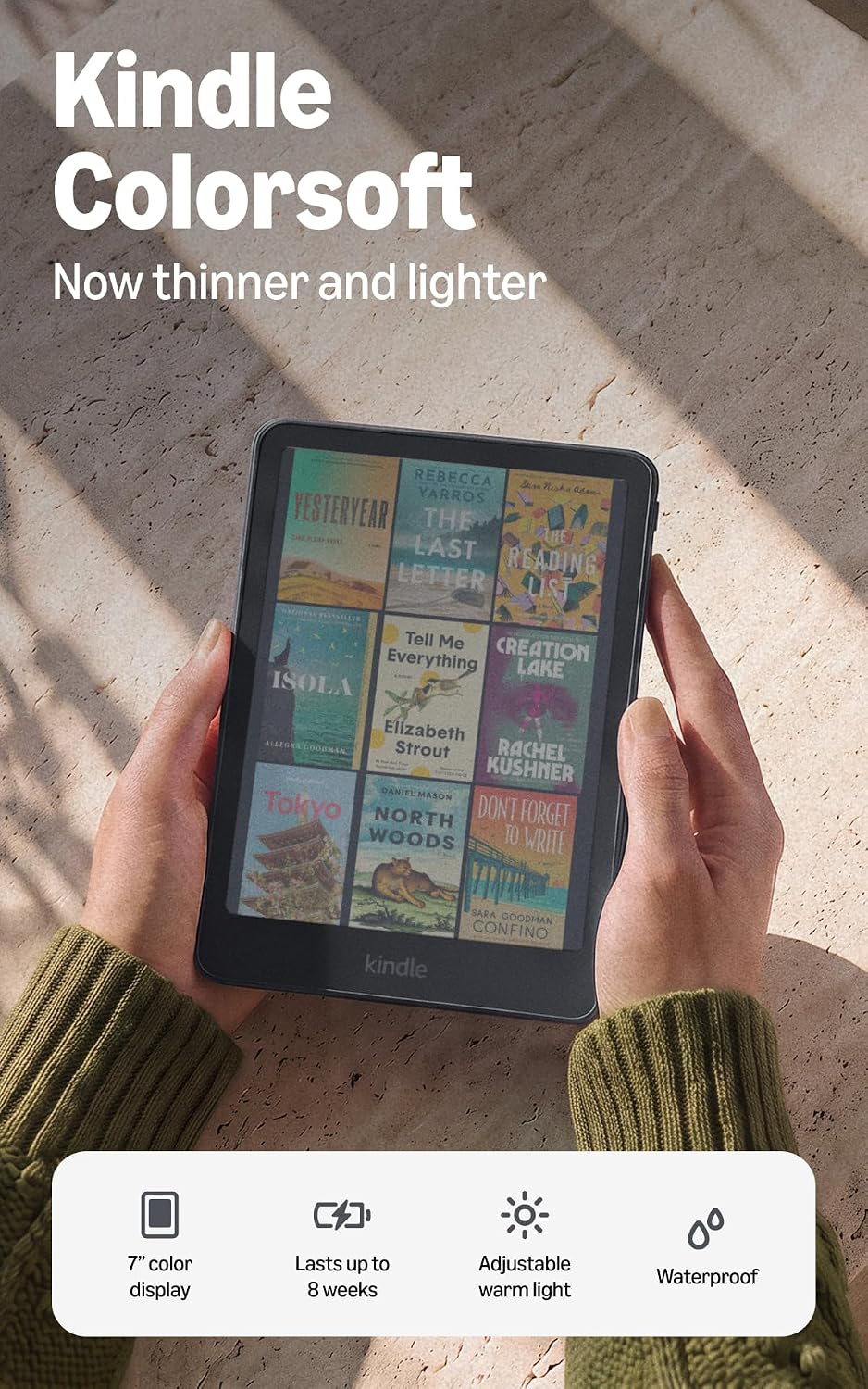 Amazon Kindle Colorsoft 16GB (newest model 2026)