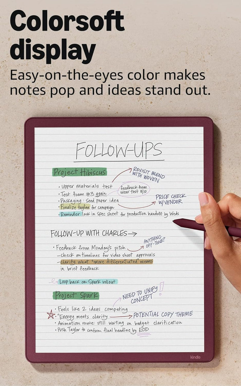 Kindle Scribe Colorsoft (newest model)