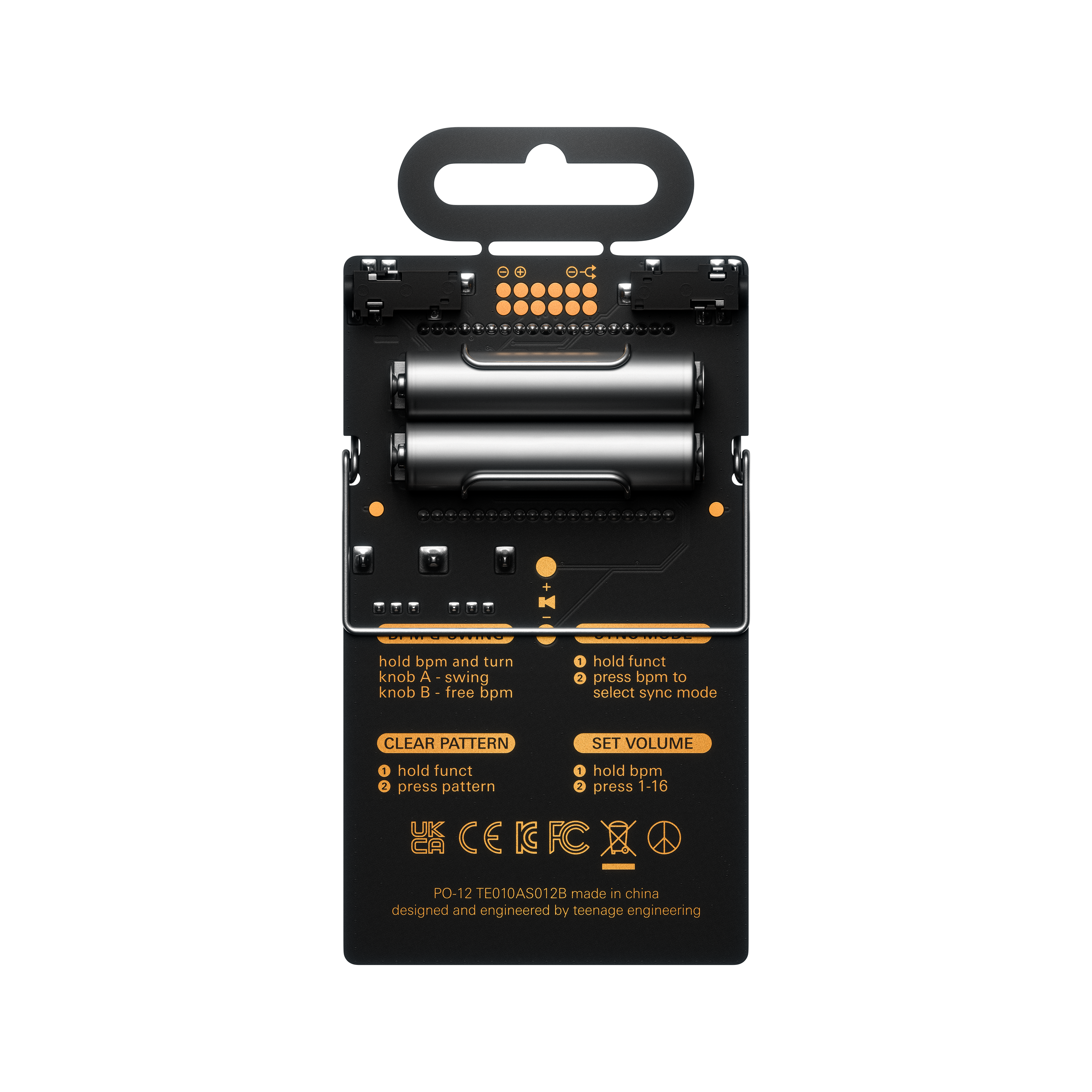 PO-12 Rhythm back view