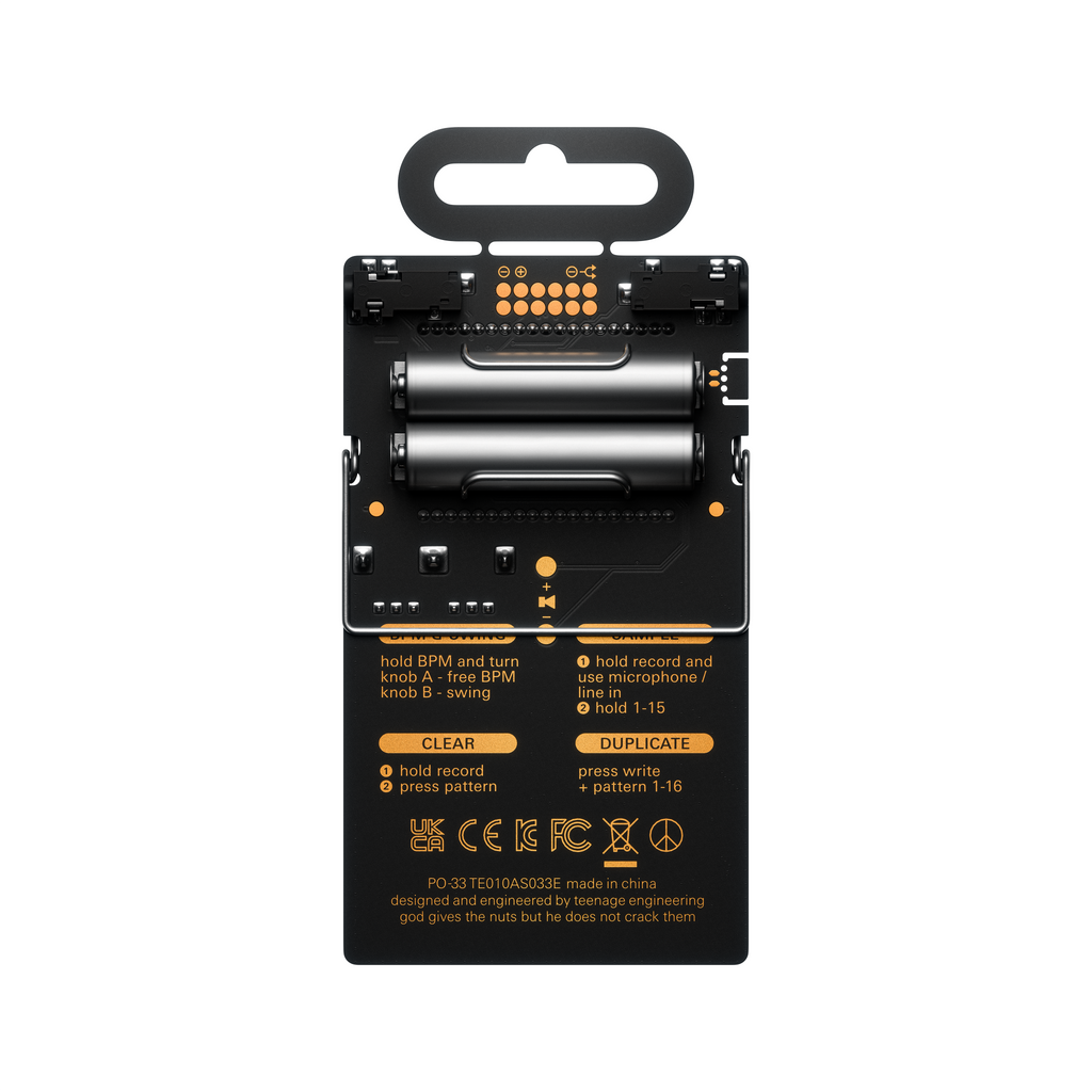 PO-33 K.O! back view