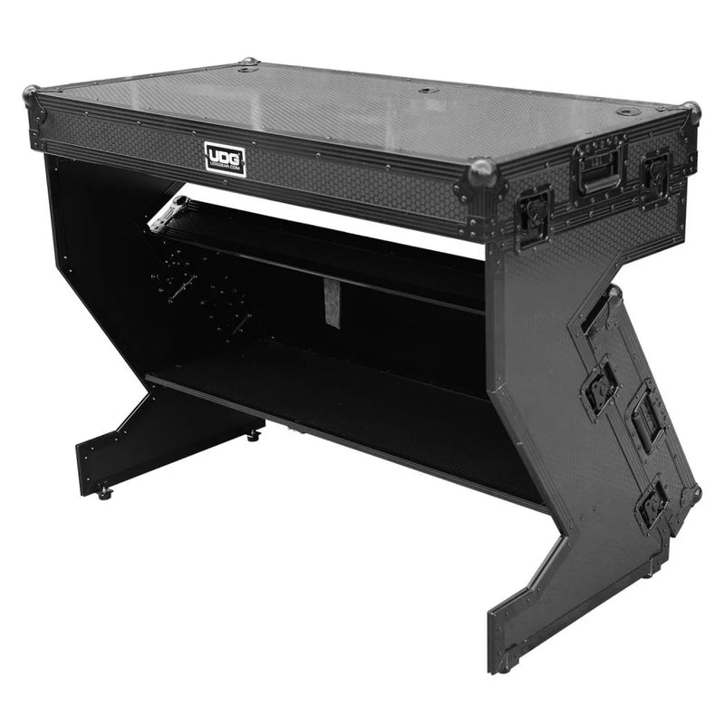 UDG Ultimate Flight Case Z-Style DJ Table Black Plus
