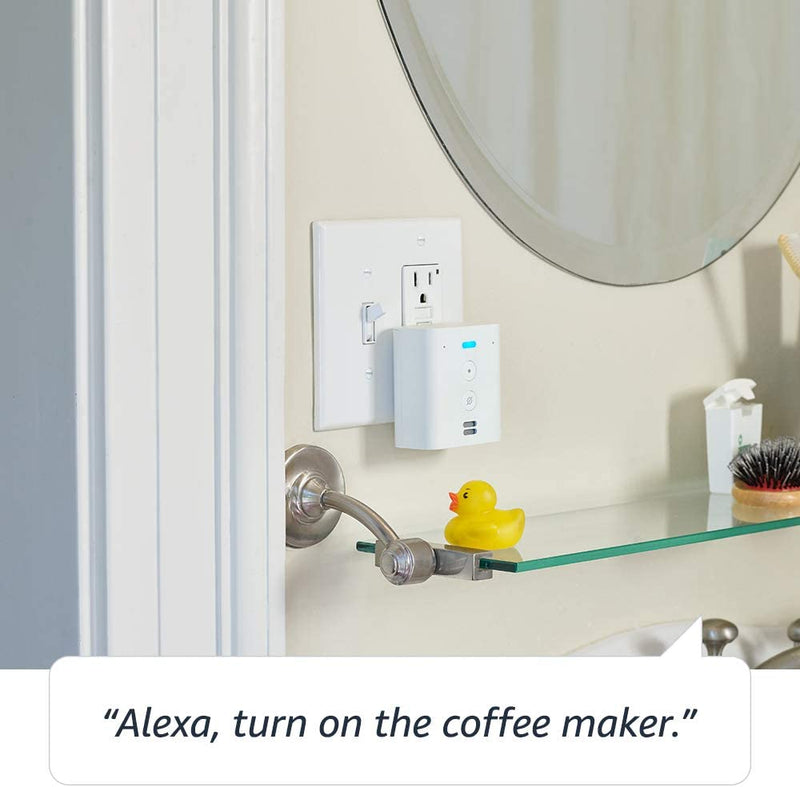 Echo Flex - Plug-in mini smart speaker with Alexa