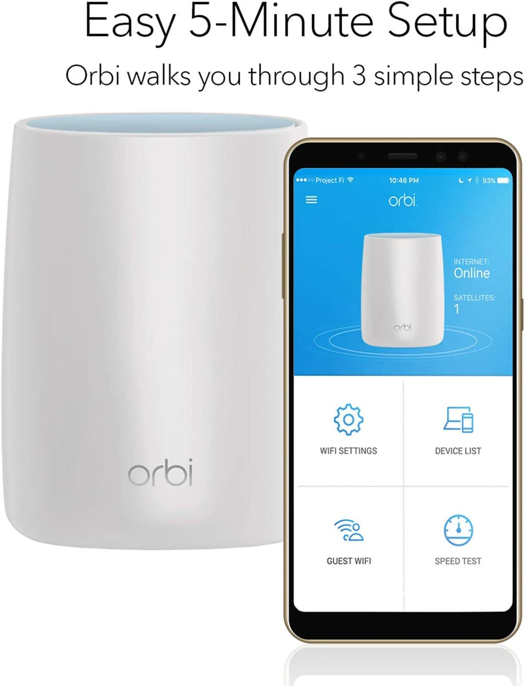 Orbi WiFi System AC3000 (RBK50) - view 6