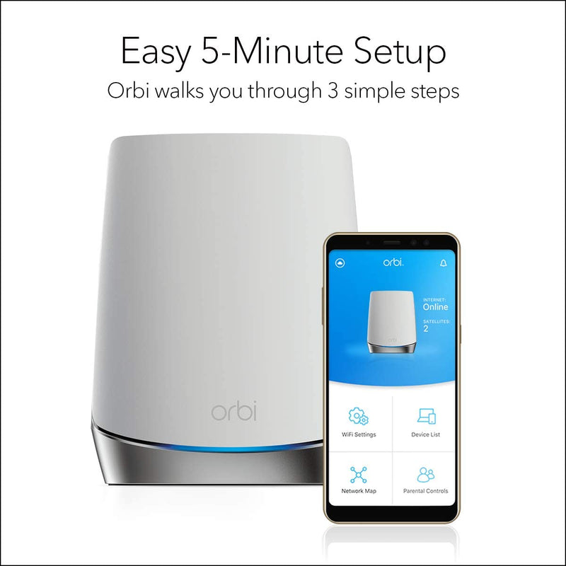 Orbi Mesh WiFi 6 System AX4200 (RBK752)