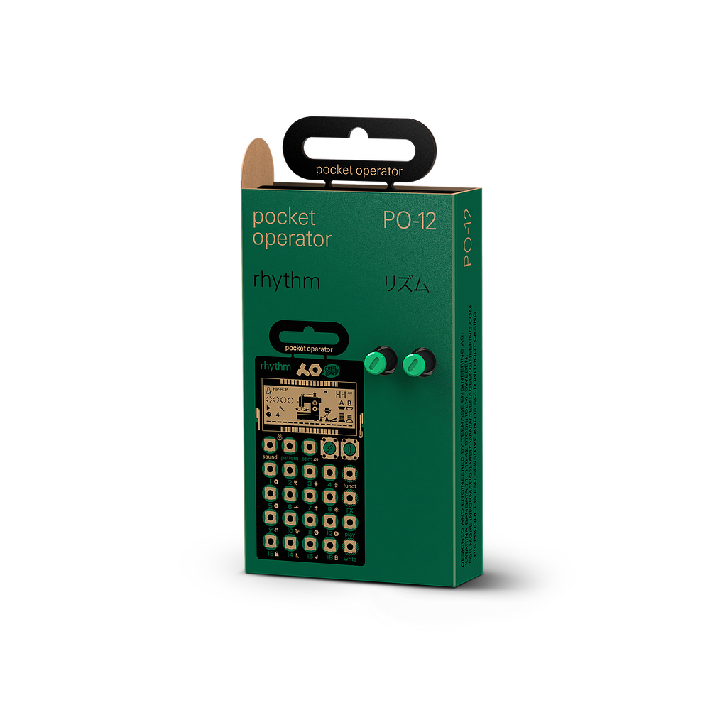 PO-12 Rhythm pocket operator close-up